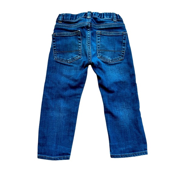 Crewcuts Blue Denim Jeans Toddler Boy size 2 - Picture 4 of 6